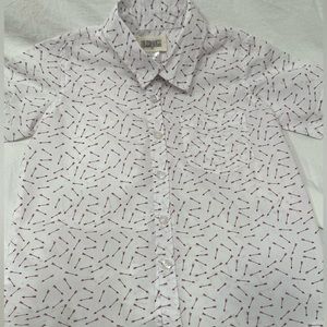 Children’s Size 5 Valentine’s Day Cupid’s Bow Shirt Alex and Jack White and Red